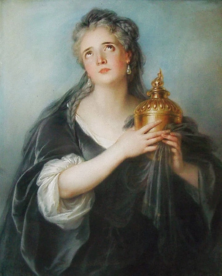 Ritratto di Adrienne Lecouvreur in Cornlie - Palazzo Reale, Parigi